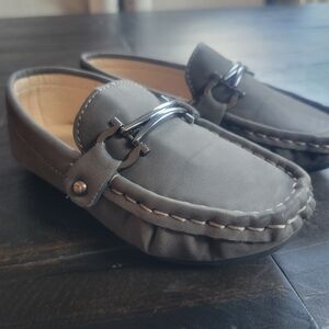 Stylish Gray Kids Loafers